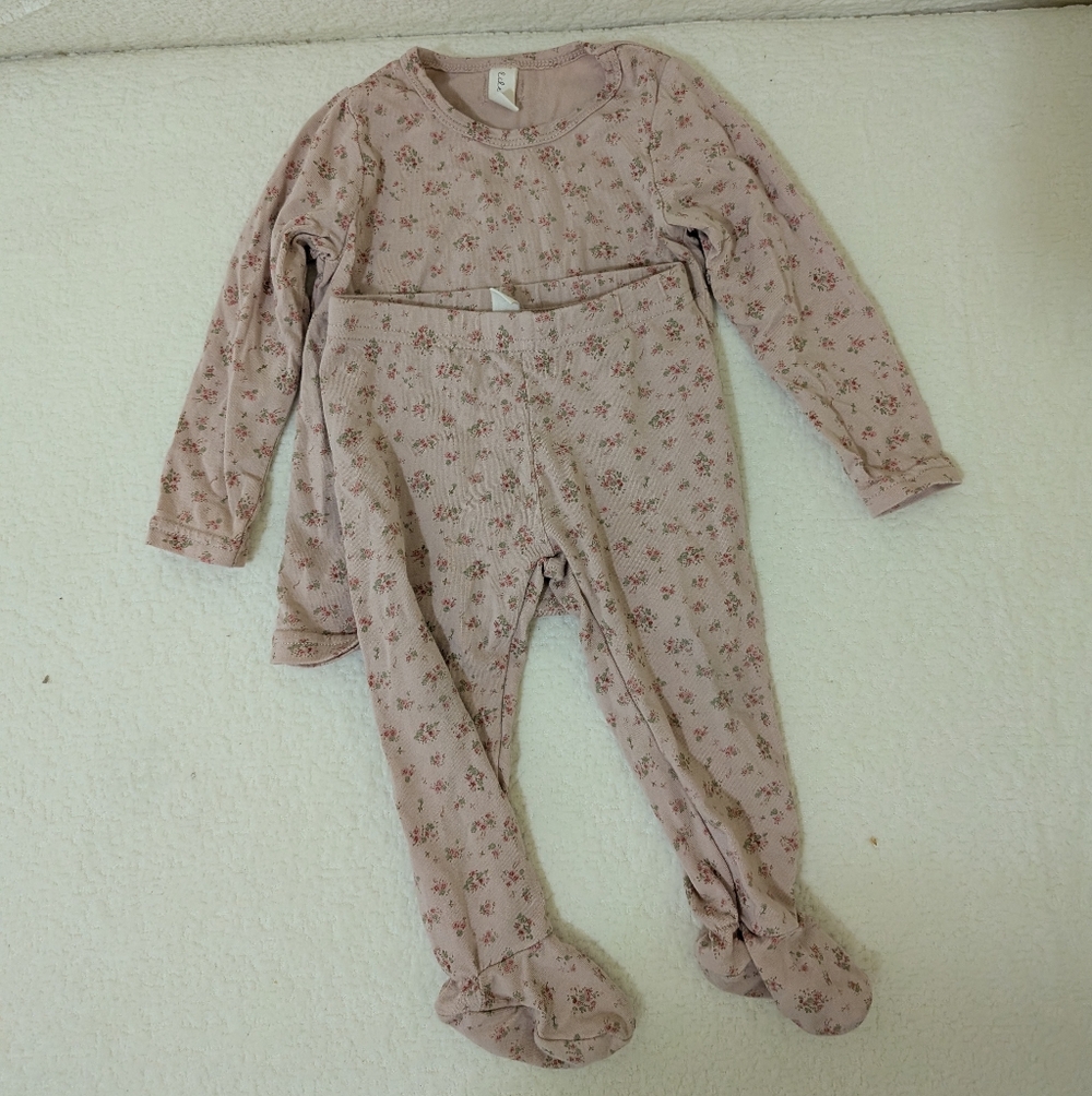 Lilette Blush Floral Kids Matching Set
